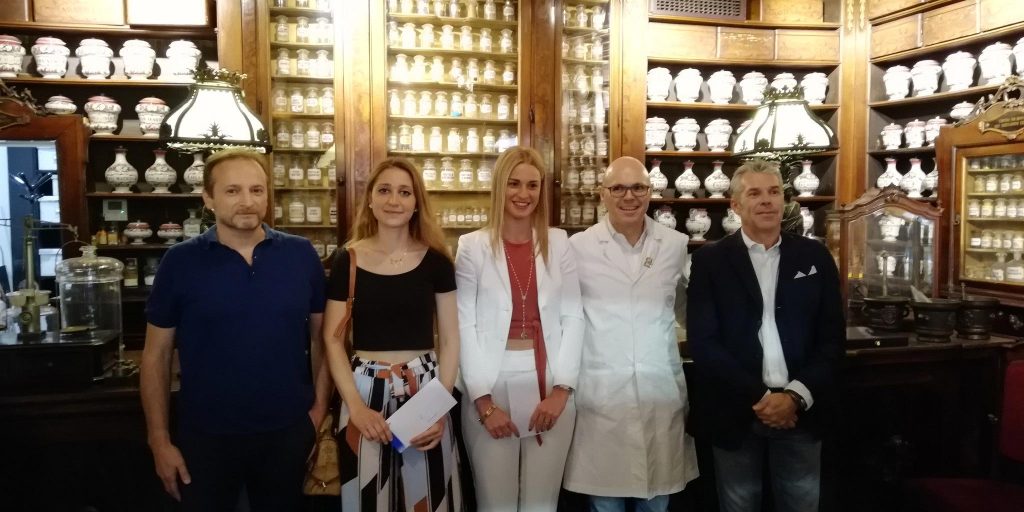 Premiazione - Pierpaolo Spimpolo, Melissa Giovani, Vittoria Sanni, Achille Toschi e Beppe Colombo
